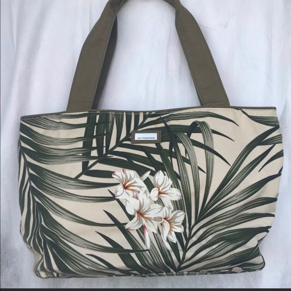 jim thompson canvas tote bag